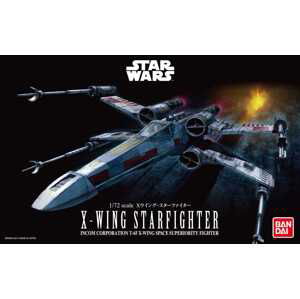 Plastic Modelky BANDAI SW 01200 - X-Wing Starfighter (1:72)