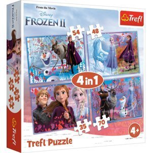 Trefl Puzzle Frozen 2, 4v1