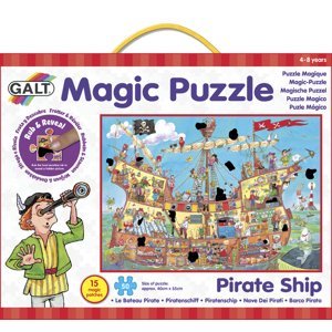 Magické puzzle - pirátská loď 2
