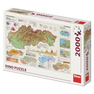 Dino MAPA SLOVENSKA 2000 Puzzle