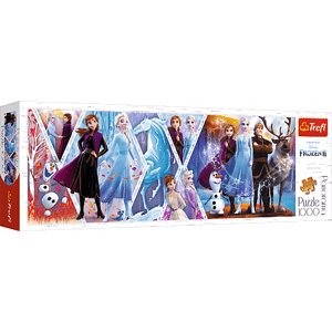 Trefl Panoramatické puzzle 1000 - Frozen 2