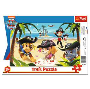 Trefl Puzzle 15 dílků Kamarádi z Lábkova patroly