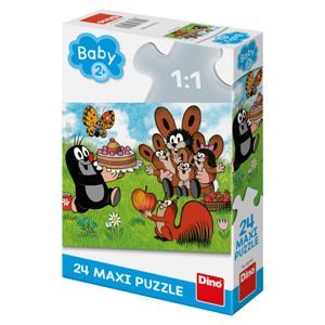 Dino Krtek - Narozeniny 24 maxi Puzzle NOVÉ