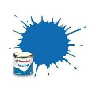 HUMBROL barva email AA0566 - No 52 Baltic Blue - Metallic - 14ml