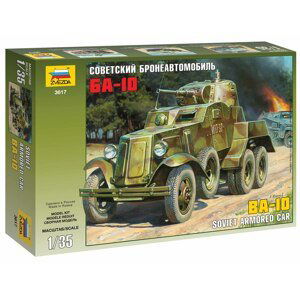 Model Kit military 3617 - Soviet Armored Car BA-10 (1:35)