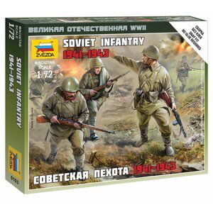 Wargames (WWII) figurky 6103 - Soviet Infantry 1941 (1:72)