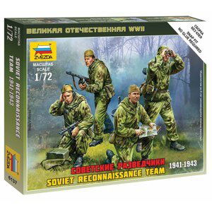 Wargames (WWII) figurky 6137 - Soviet Reconnaissance Team (1:72)