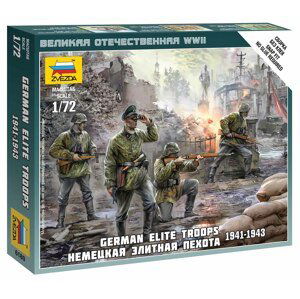 Wargames (WWII) figurky 6180 - German Elite Troops 1939-43 (1:72)