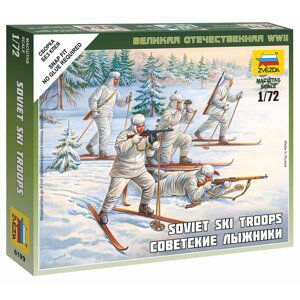 Wargames (WWII) figurky 6199 - Soviet Skiers (1:72)