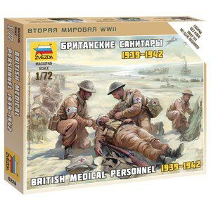 Wargames (WWII) figurky 6228 - British Medic Team (1:72)