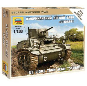 Wargames (WWII) tank 6265 - Stuart US-Tank (1: 100)