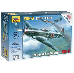 Snap Kit letadlo 7301 - Yak-3 Soviet Fighter (1:72)