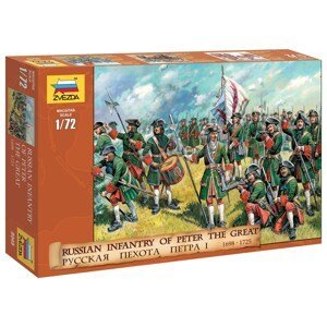 Wargames (AOB) figurky 8049 - Russian Infantry (Peter the Great) (1:72)