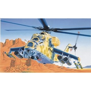 Model Kit vrtulník 0014 - MIL-24 HIND D / E (1:72)