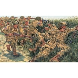 Model Kit figurky 6063 - WWII - US Paratroopers (1:72)