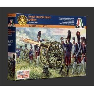 Model Kit figurky 6135 - FRENCH IMPERIAL GUARD ARTILLERY (NAP. WARS) (1:72)