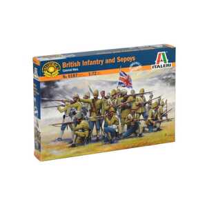 Model Kit figurky 6187 - British Infantry and Sepoys (1:72)