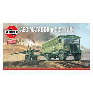 Classic Kit VINTAGE military A01314V - AEC Matador & 5.5 "Gun (1:76)