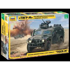 Model Kit military 3683 - GAZ Tiger w / Arbalet (1:35)