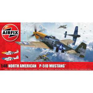 Classic Kit letadlo A05138 - North American P-51D Mustang (Filletless Tails) (1:48)