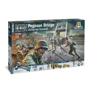 Model Kit Diorama 6194 - Pegasus Bridge Airborne Assault (1:72)