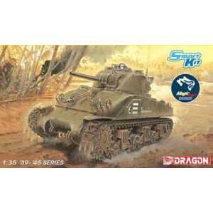 Model Kit tank 6740 - M4 Sherman "Composite Hull" PTO w / Magic Track (Smart Kit) (1:35)