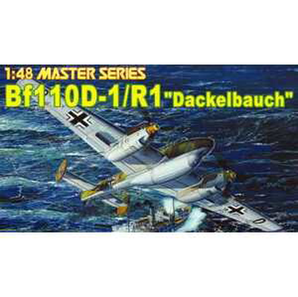 Model Kit letadlo 5556 - Bf110-D1 / R1 "DACKELBAUCH" (1:48)