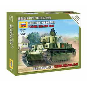 Snap Kit tank 6247 - T-28 Soviet Tank (1: 100)