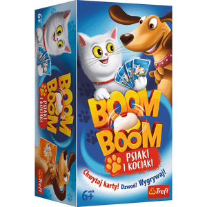 Trefl společenská hra Boom Boom psy a kočky