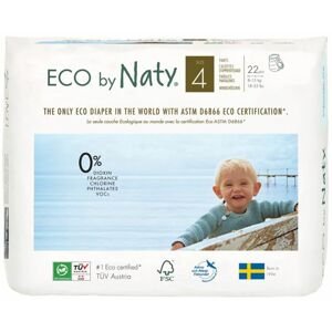 Kalhotky plenkové jednorázové 4 Pants 8-15kg 22ks Naty Nature Babycare