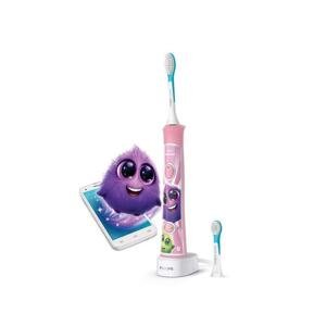 Zubní kartáček pro děti elektrická Sonicare růžová s bluetooth