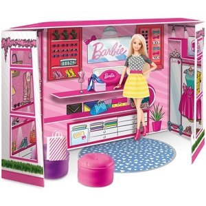 Lisciani Barbie módní butik s panenkou