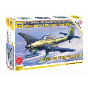 Snap Kit letadlo 7323 - JU-87B-2 / U4 "štika" with skis (1:72)