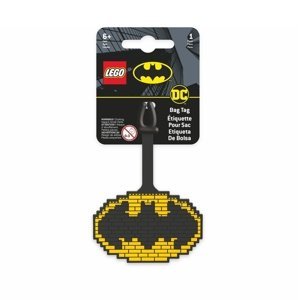LEGO DC Super Heroes Jmenovka na zavazadla - Batman logo