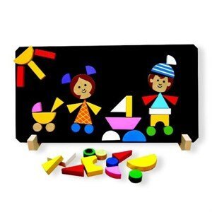 Děti magnetické puzzle