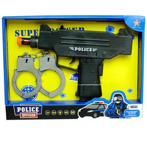Policejní pistole s pouty