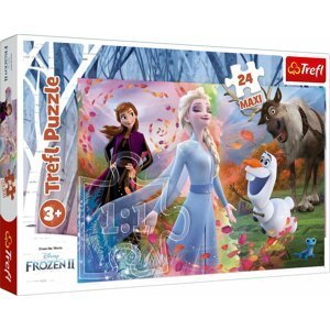Trefl Puzzle 24 Maxi Hledání dobrodružství Disney Frozen 2
