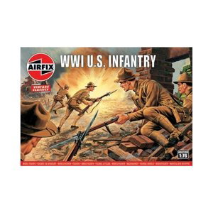 Classic Kit VINTAGE figurky A00729V - WW1 US Infantry ??? (1:76)