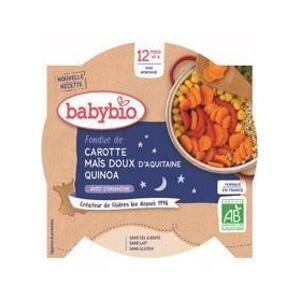 BABYBIO Večerní menu mrkev a sladká kukuřice s quinoa (230 g)