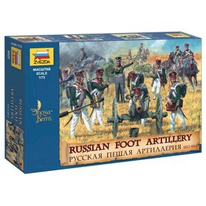 Wargames (AOB) figurky 8022 - Russian Foot Artillery 1812-1814 (1:72)