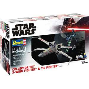 Gift-Set SW 06054 - X-Wing Fighter (1:57) + TIE Fighter (1:65)