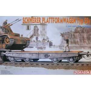 Model Kit vagon 6069 - SCHWERER PLATTFORMWAGEN TYP SSY (1:35)