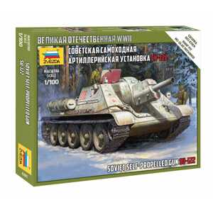 Wargames (WWII) tank 6281 - Soviet Self Propelled Gun SU-122 (1: 100)