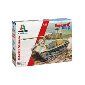 Model Kit tank 6586 - M4A3E8 Sherman Korean War (1:35)