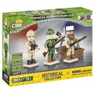 Cobi 2037 French Armed Forces 3 figurky s doplňky