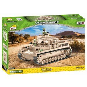 Cobi II WW Panzer IV Ausf G DAK, 559 k, 2 f