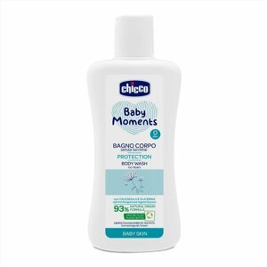CHICCO Šampon na tělo Baby Moments Protection 93% přírodních složek 200 ml