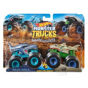 Mattel Hot Wheels Monster trucks demoliční duo asst