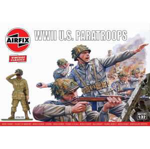 Classic Kit VINTAGE figurky A02711V - WWII US Paratroops (1:32)