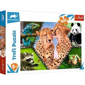 Trefl Puzzle 100 dílků - Krása přírody / Discovery Animal Planet